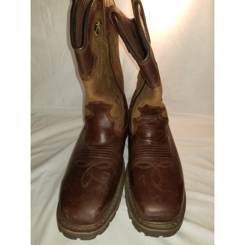 Oliver by Honeywell Men's Size 10 Safety Square Toe Western Work Boot OL10003